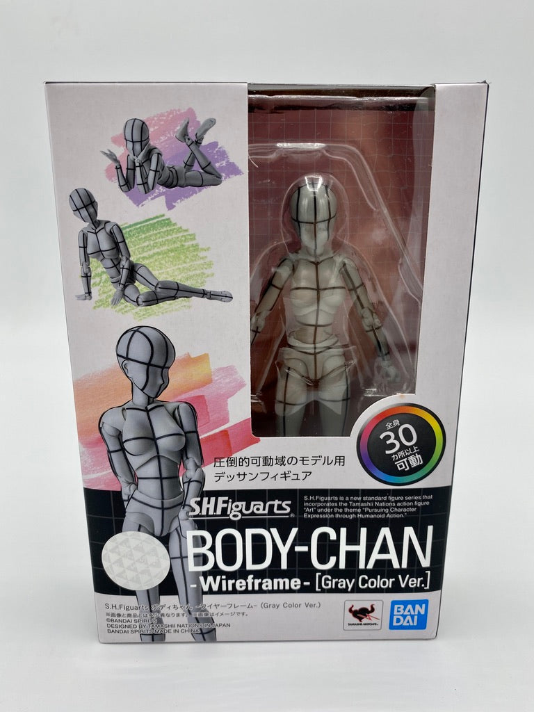 Body Chan SH Figuarts Wireframe Gray Color Version