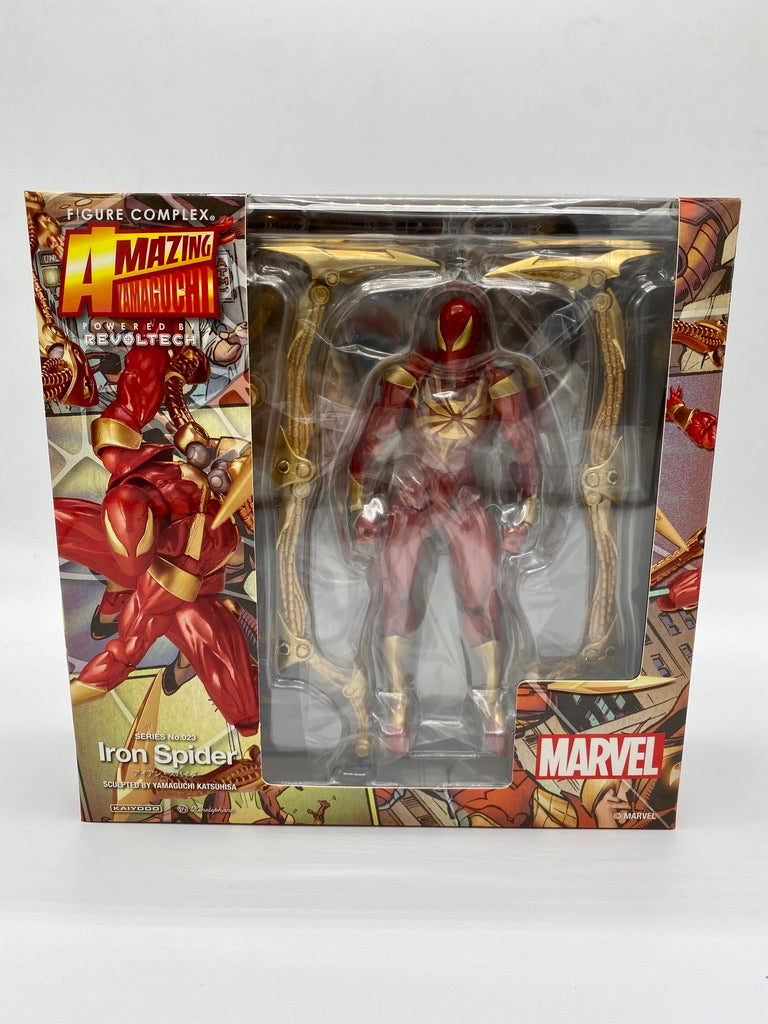 Amazing Yamaguchi NO.023 Spider-Man Iron Spider Revoltech