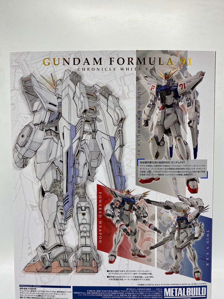 METAL BUILD GUNDAM F91 CHRONICLE WHITE Ver.