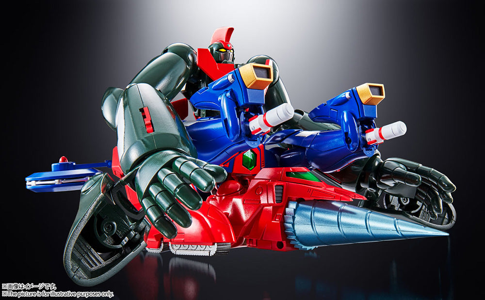Getter Robot Go Soul of Chogokin Diecast Action Figure GX-96 Getter Robot Go