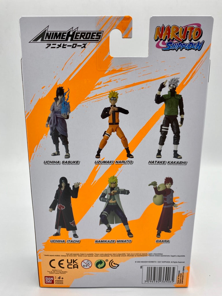 Bandai Anime Heroes - Naruto Sasuke Uchiha Action Figure