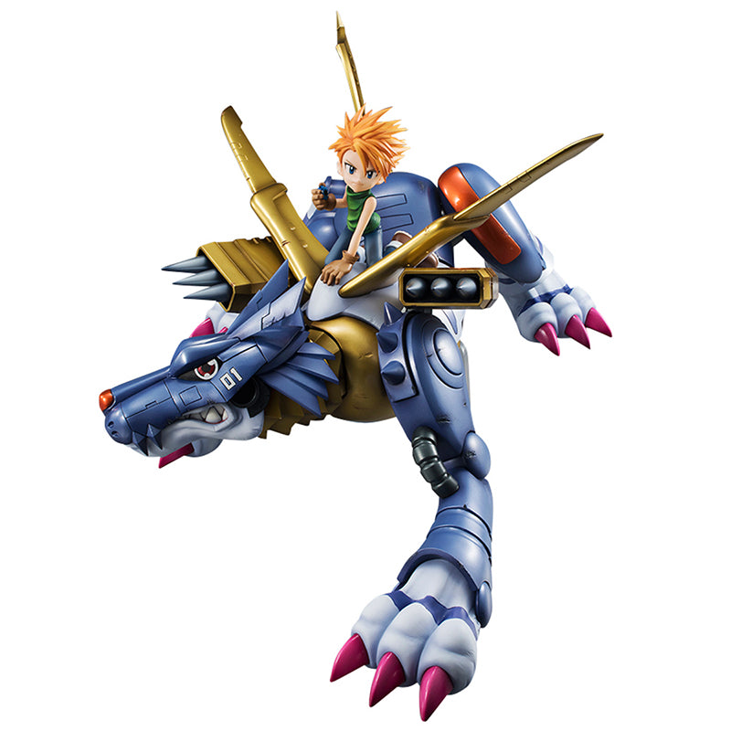 Digimon Adventure G.E.M. Series Metal Garurumon & Ishida