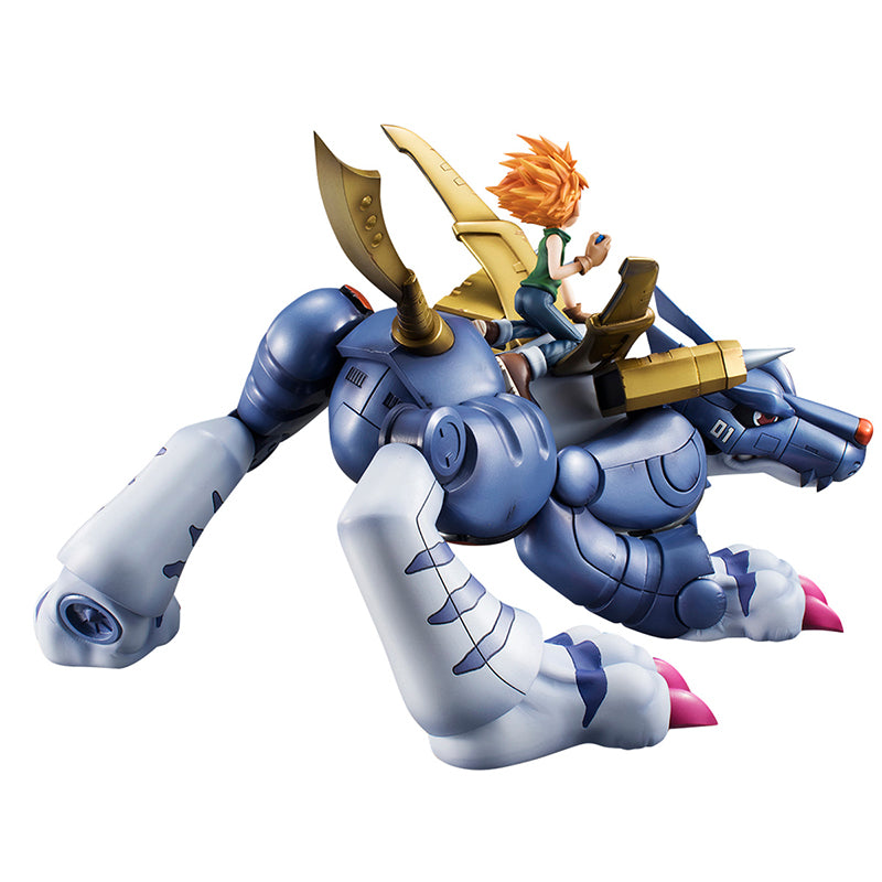 Digimon Adventure G.E.M. Series Metal Garurumon & Ishida