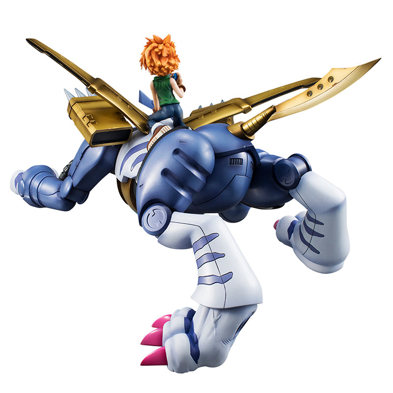 Digimon Adventure G.E.M. Series Metal Garurumon & Ishida