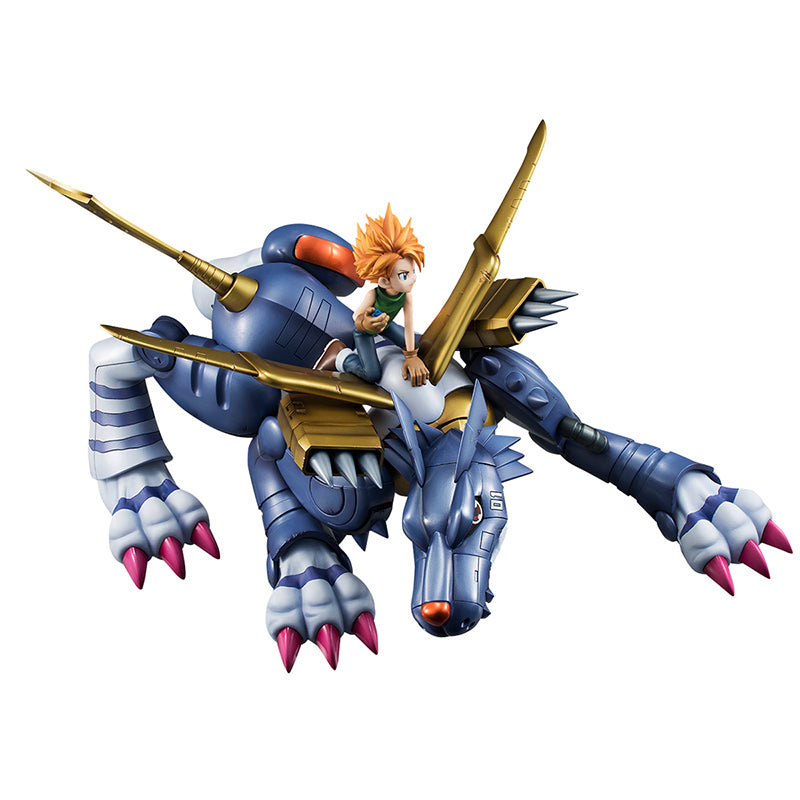 Digimon Adventure G.E.M. Series Metal Garurumon & Ishida