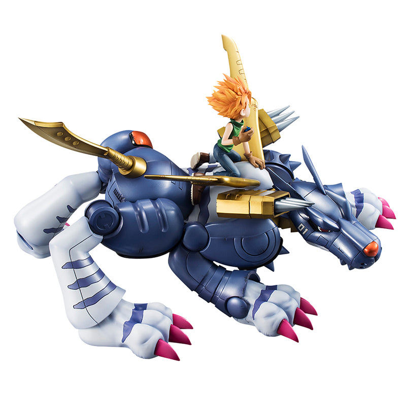 Digimon Adventure G.E.M. Series Metal Garurumon & Ishida