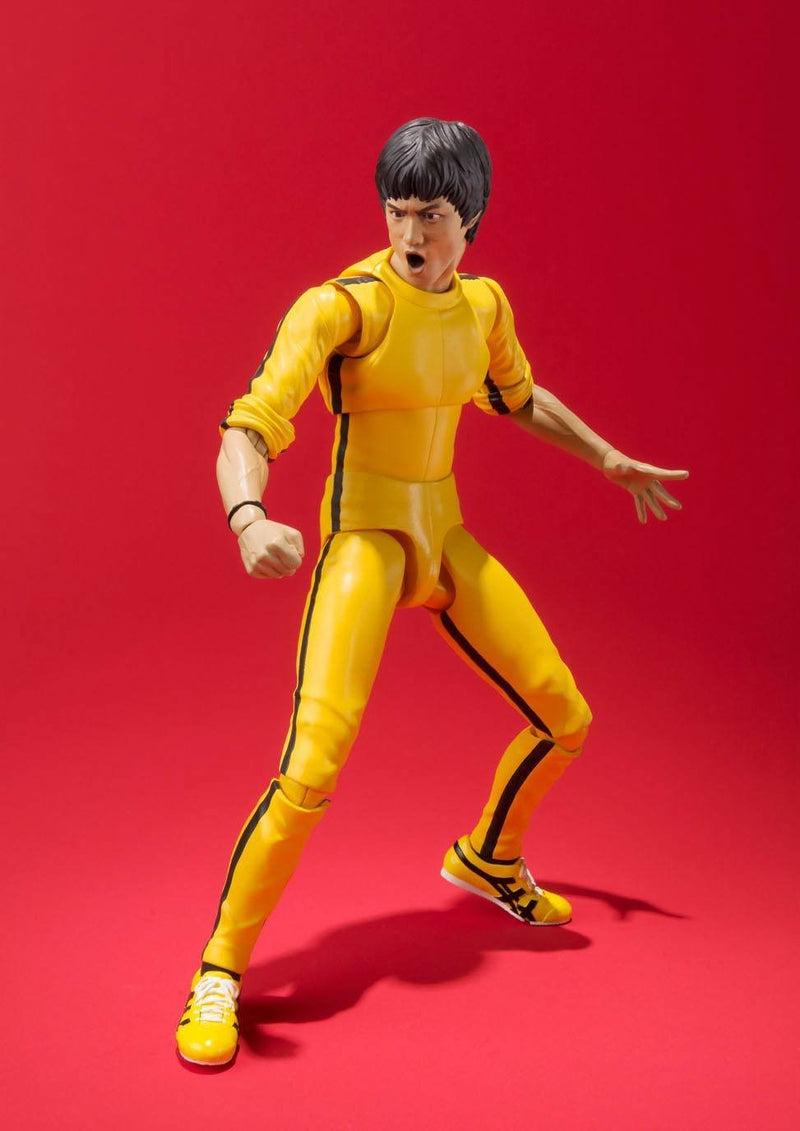 *BACK ORDER* Bruce Lee SH Figuarts Yellow Track Suit 14 cm