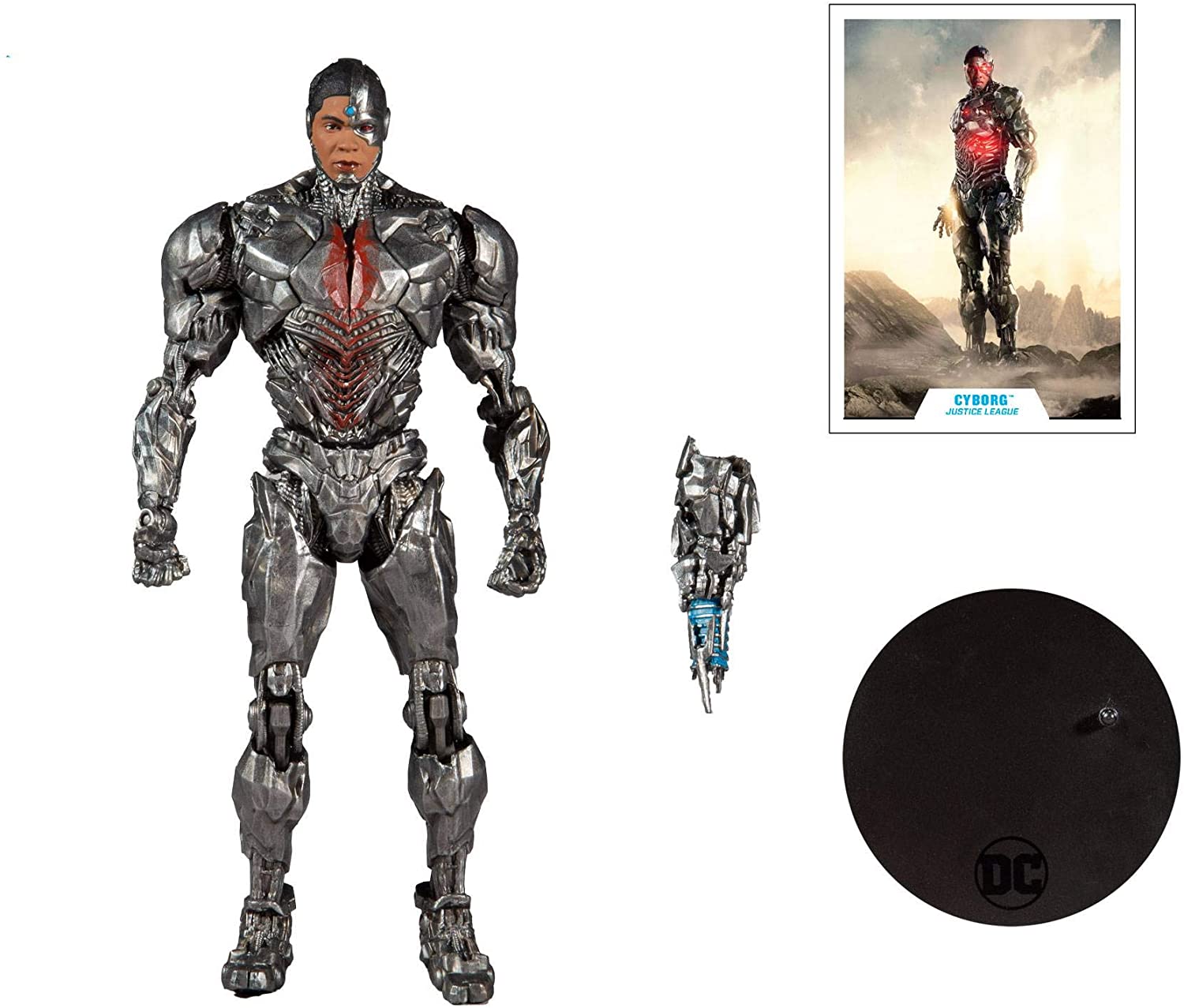 McFarlane Toys DC Justice League Movie Cyborg Action Figure
