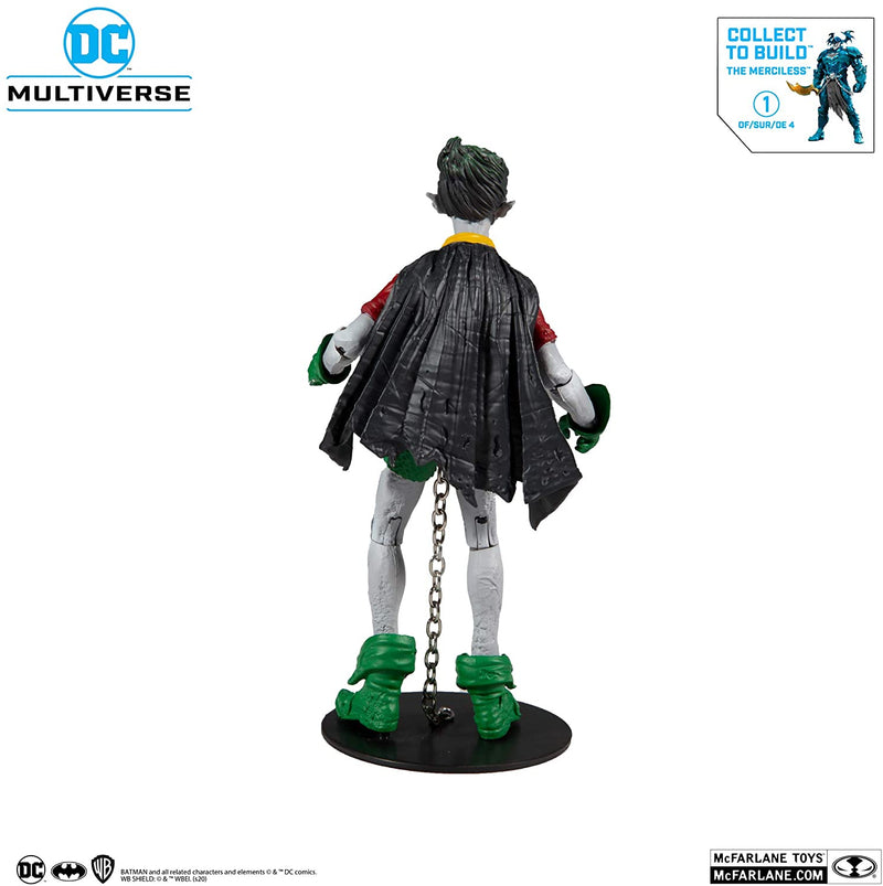 McFarlane Toys DC Multiverse Robin Earth - 22 with Build-A Parts for 'The Merciless' Figure