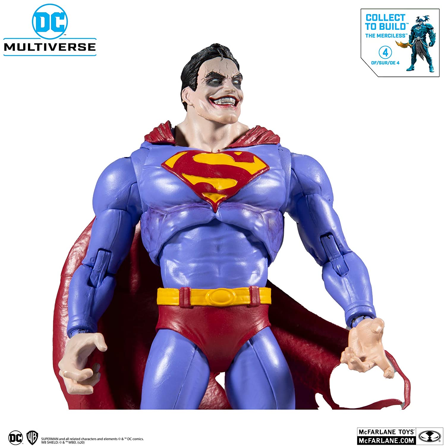 McFarlane Toys DC Multiverse Superman - The Infected Build-A Parts for 'The Merciless' Figure
