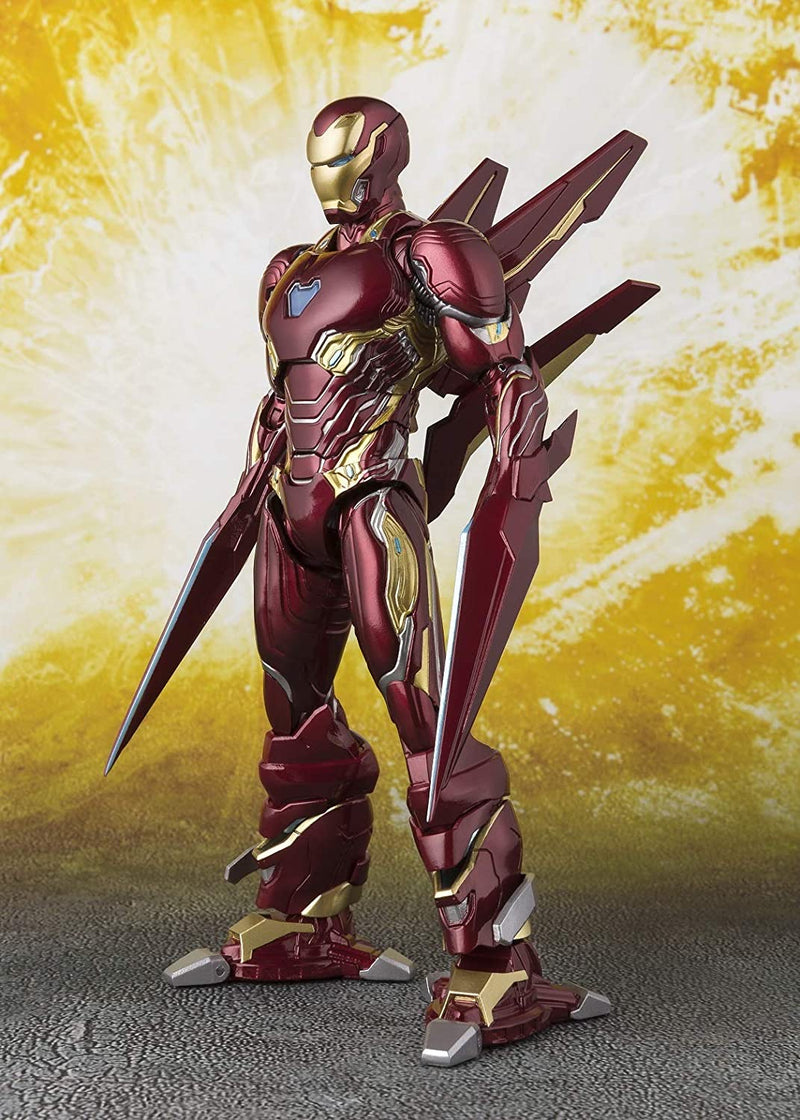 Avengers Infinity War IRON MAN MK50 NANO WEAPONS & TAMASHII STAGE SH Figuarts