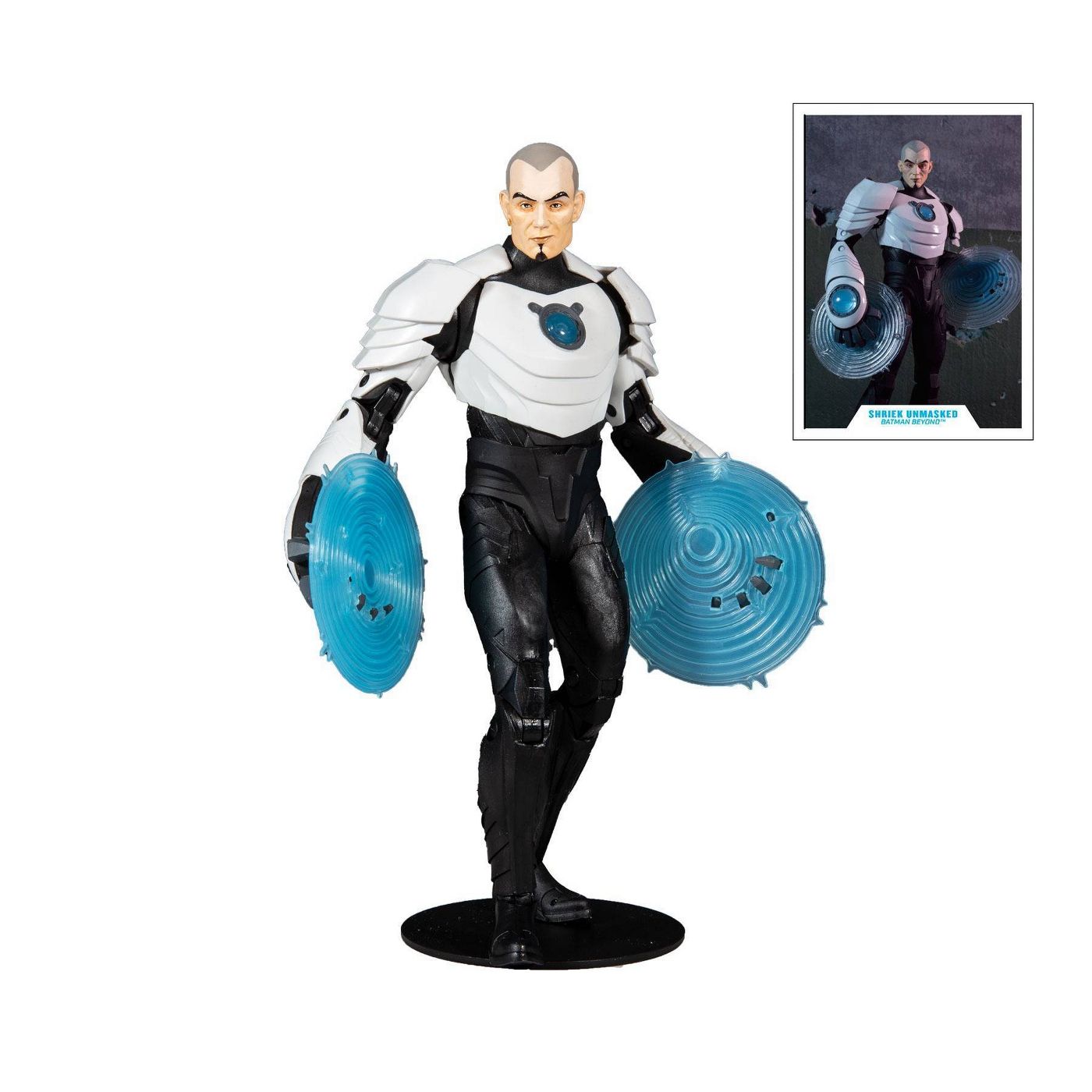 McFarlane DC MULTIVERSE BATMAN BEYOND SHRIEK UNMASKED HEAD FIGURE