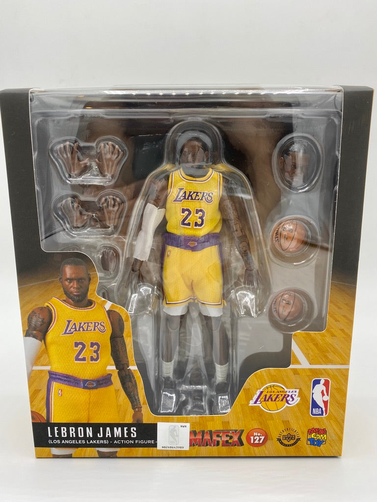 LOS ANGELES LAKERS MAFEX No.127 LEBRON JAMES