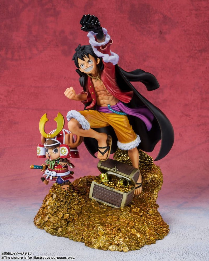 One Piece FiguartsZERO PVC Statue Monkey D. Luffy by Eiichiro Oda WT100 Daikaizoku Hyakke