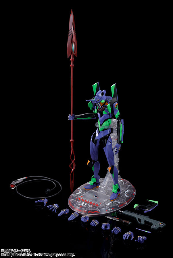 Evangelion 3.0+1.0 DYNACTION Action Figure Test Type-01 + Spear of Cassius Renewal Color (ETA MARCH)