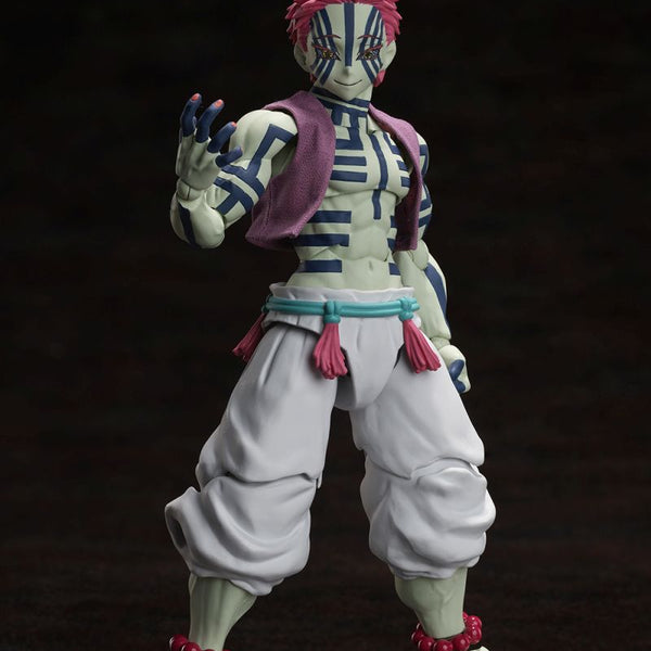Figura Akaza 22 Cm Demon Slayer SPM De Sega – Base Incluida, Licencia Oficial Para Coleccionistas +14 Años