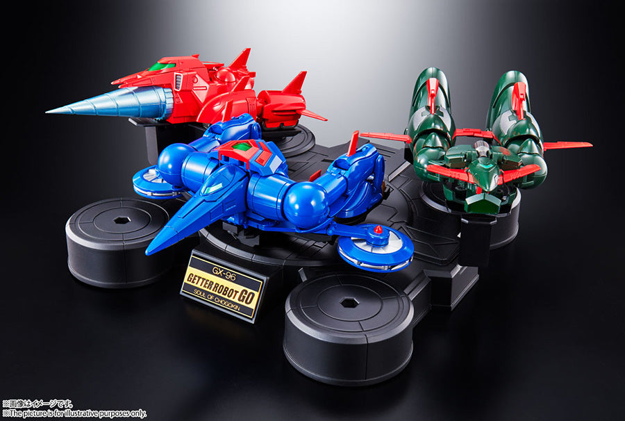 Getter Robot Go Soul of Chogokin Diecast Action Figure GX-96 Getter Robot Go