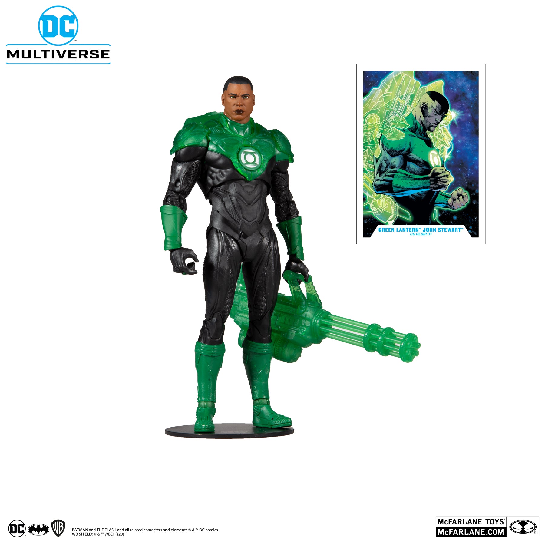 McFarlane Toys DC Multiverse Green Lantern: John Stewart Figure