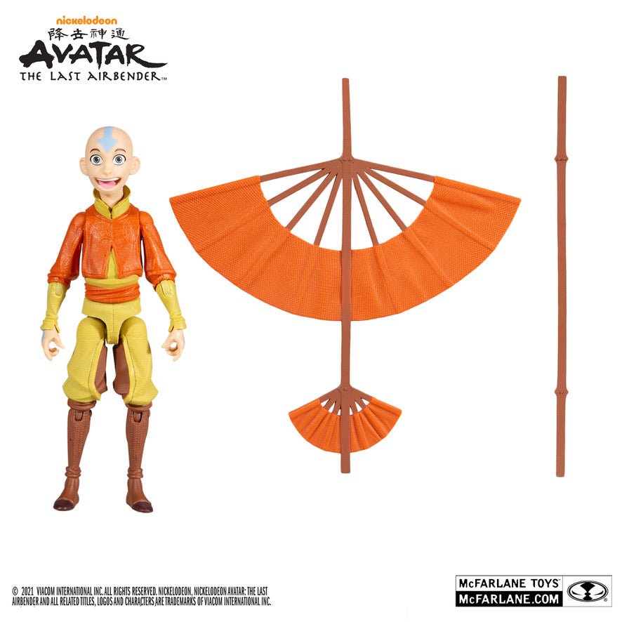 Mcfarlane Toys AVATAR: THE LAST AIRBENDER AANG WITH GLIDER