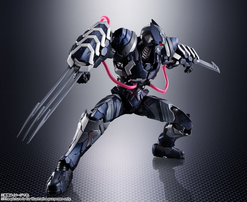 Tech-On Avengers S.H. Figuarts Action Figure Venom Symbiote Wolverine