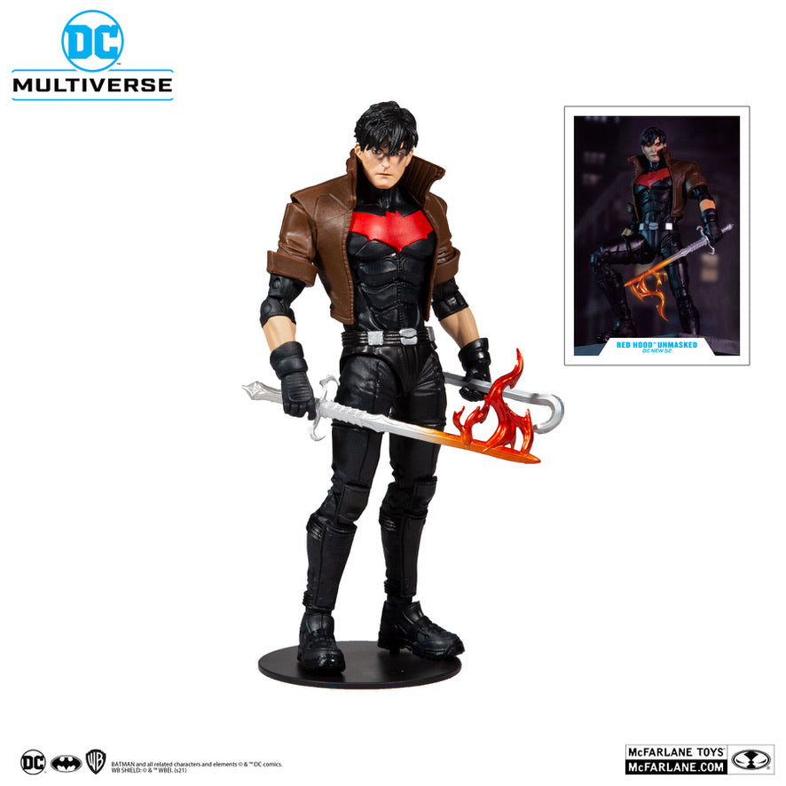 Mcfarlane Toys DC Multiverse Red Hood Unmasked