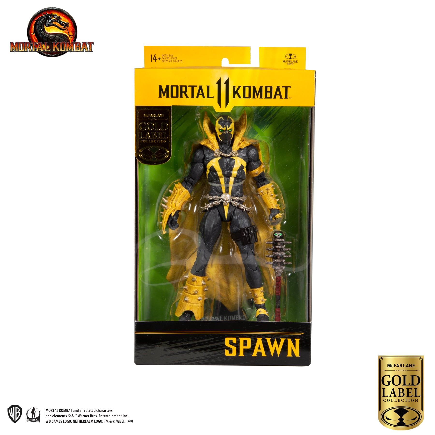 McFarlane Gold Label Mortal Kombat Spawn 7″ Curse of Apocalypse