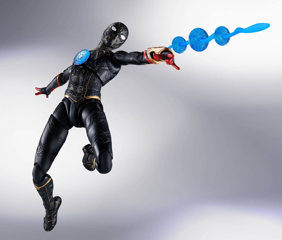 Spider-Man: No Way Home SH Figuarts Spider-Man Black & Gold Suit