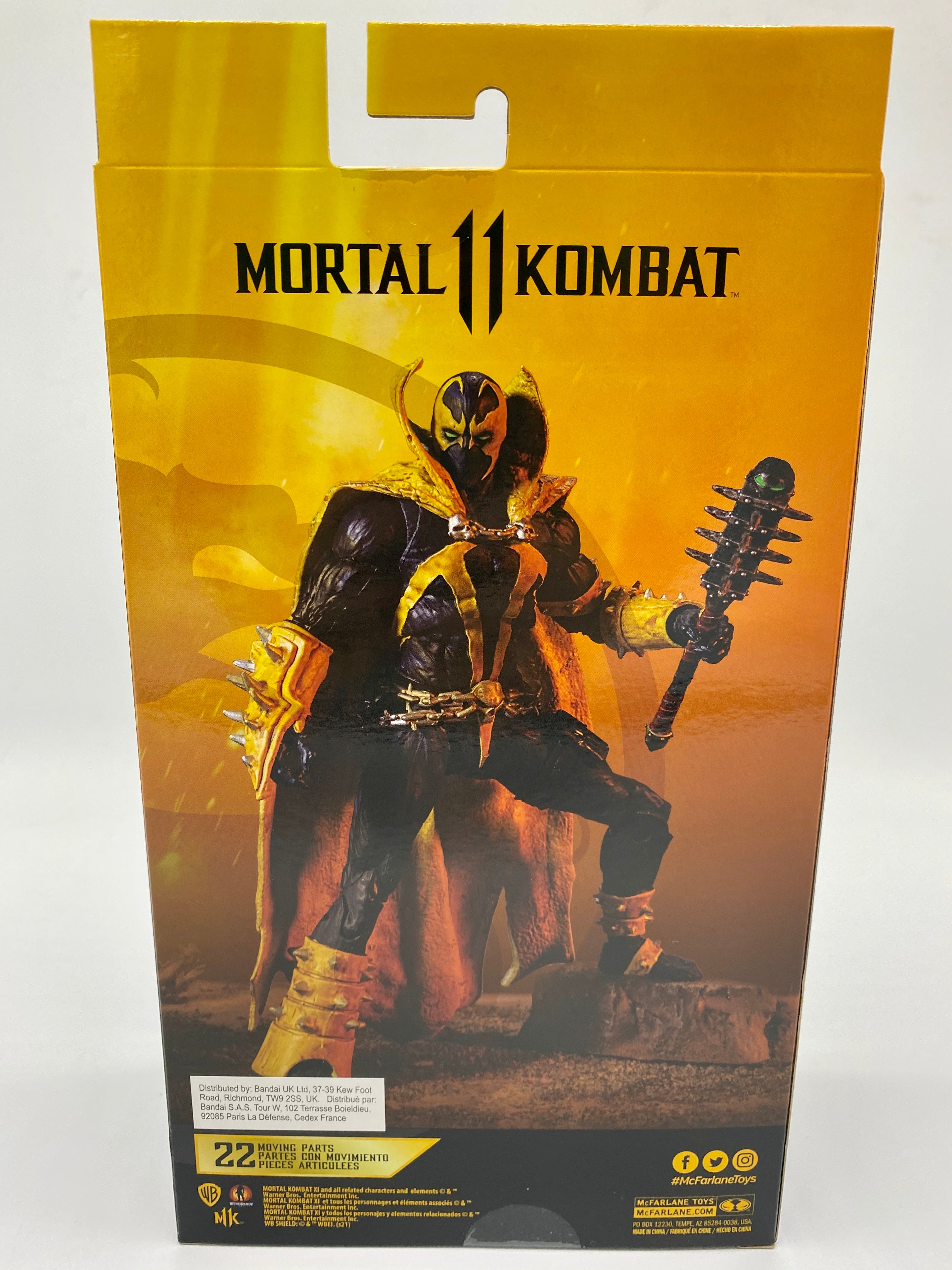 McFarlane Gold Label Mortal Kombat Spawn 7″ Curse of Apocalypse