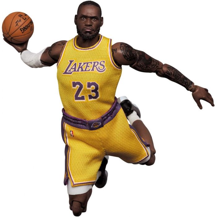 LOS ANGELES LAKERS MAFEX No.127 LEBRON JAMES