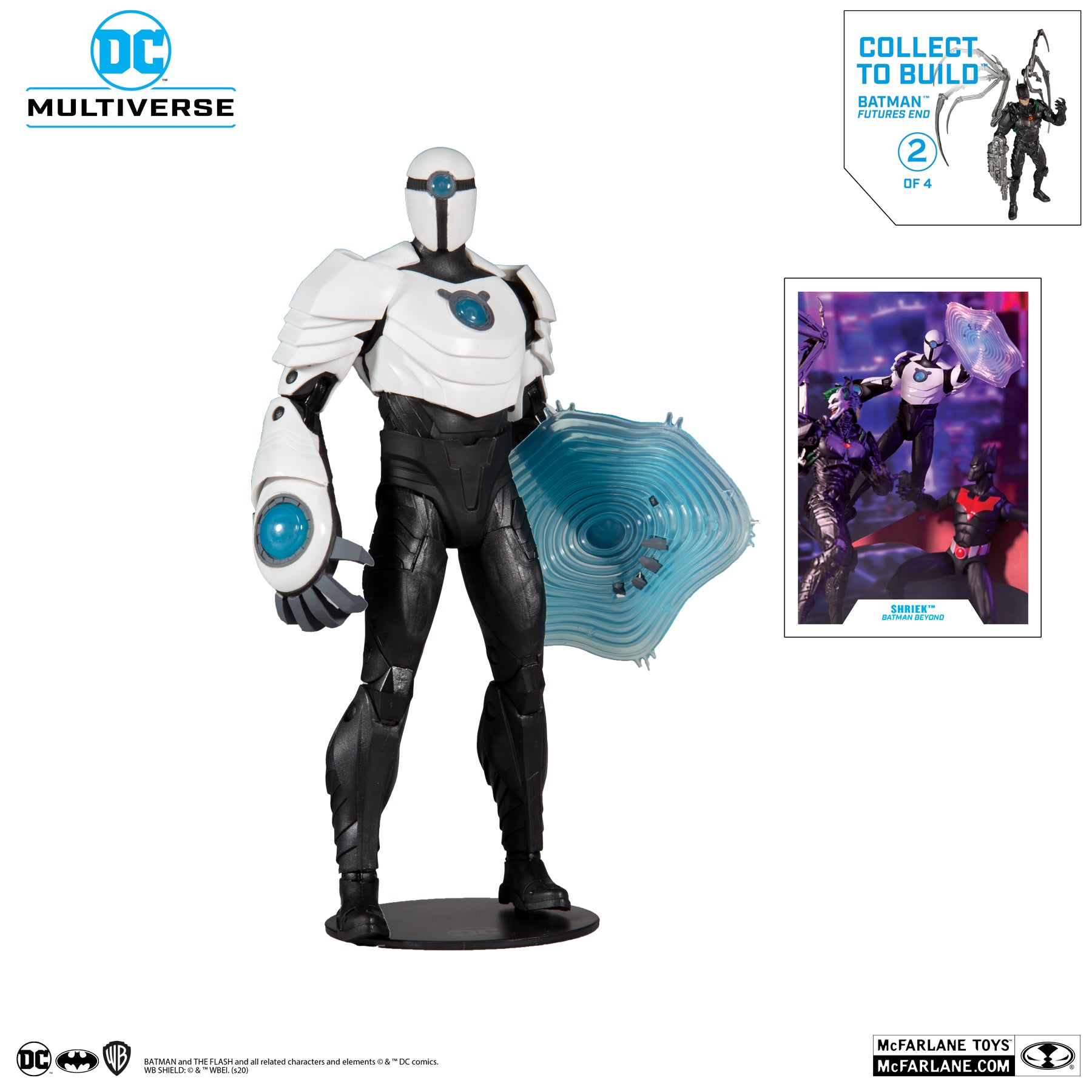McFarlane Toys DC MULTIVERSE BATMAN BEYOND - SHRIEK: FUTURES END Jokerbot Wave