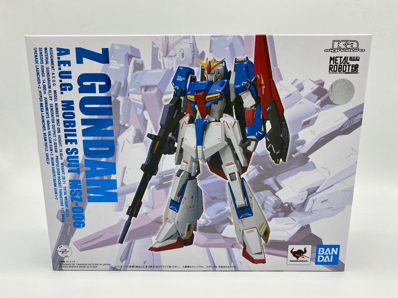 Mobile Suit Gundam Metal Robot Spirits Action Figure (Ka signature) SIDE MS Z Gundam