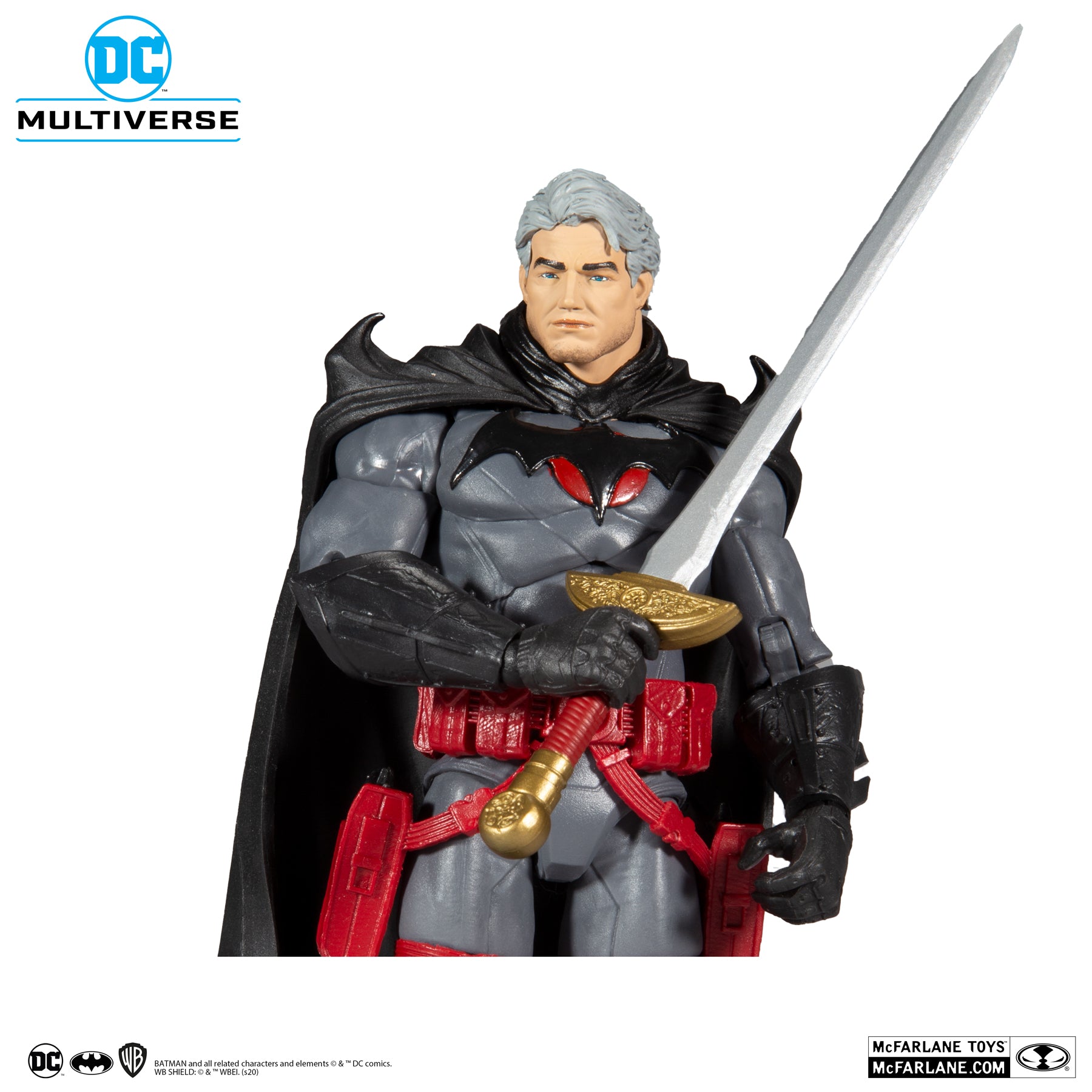 McFarlane Toys DC MULTIVERSE FIGURE FLASHPOINT BATMAN THOMAS WAYNE UNMASKED
