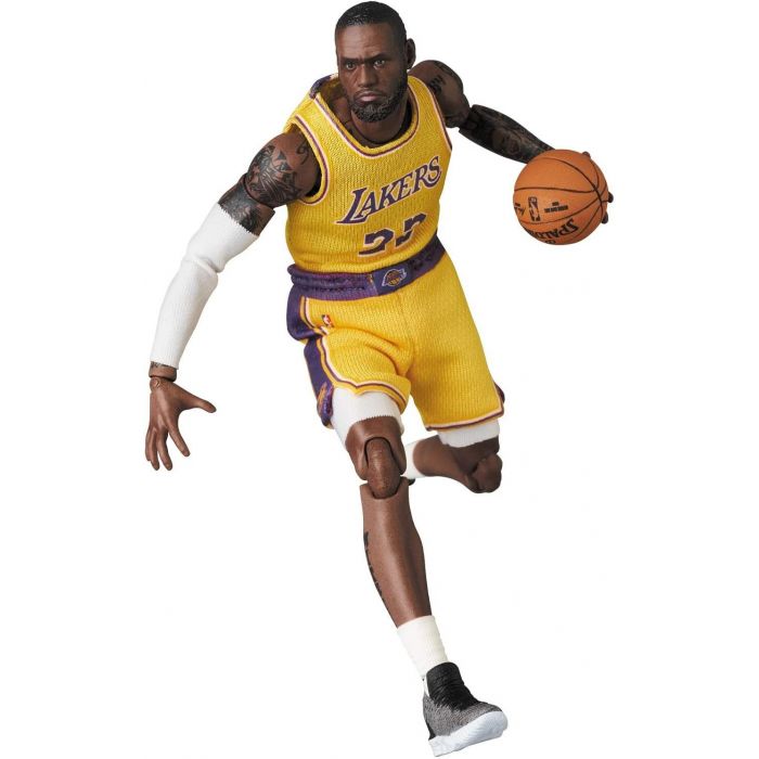 LOS ANGELES LAKERS MAFEX No.127 LEBRON JAMES