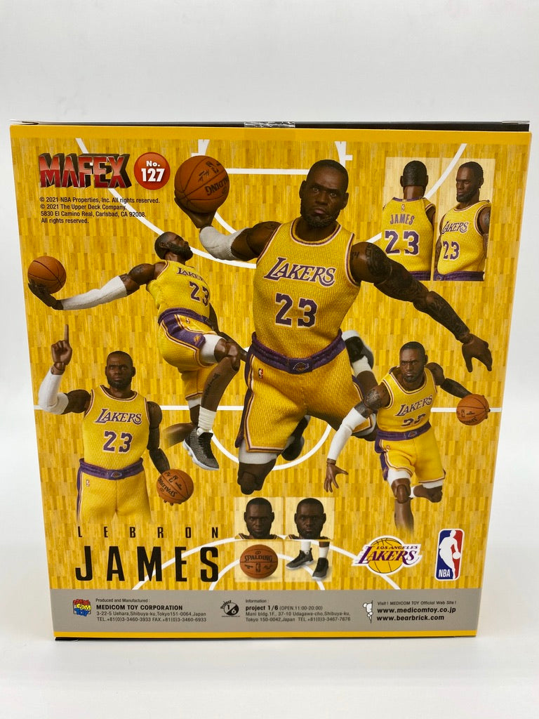LOS ANGELES LAKERS MAFEX No.127 LEBRON JAMES