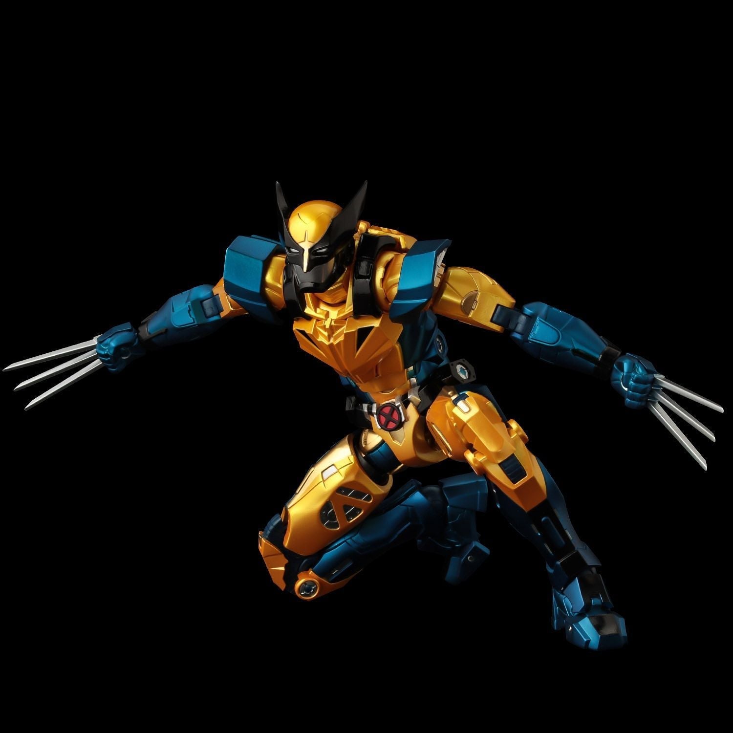*CREASED BOX* Sentinel Fighting Armor Iron Wolverine Action Figure