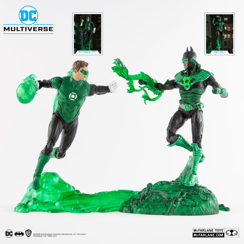 Mcfarlane Toys DC Multiverse BATMAN EARTH 32 DAWNBREAKER & GREEN LANTERN HAL JORDAN