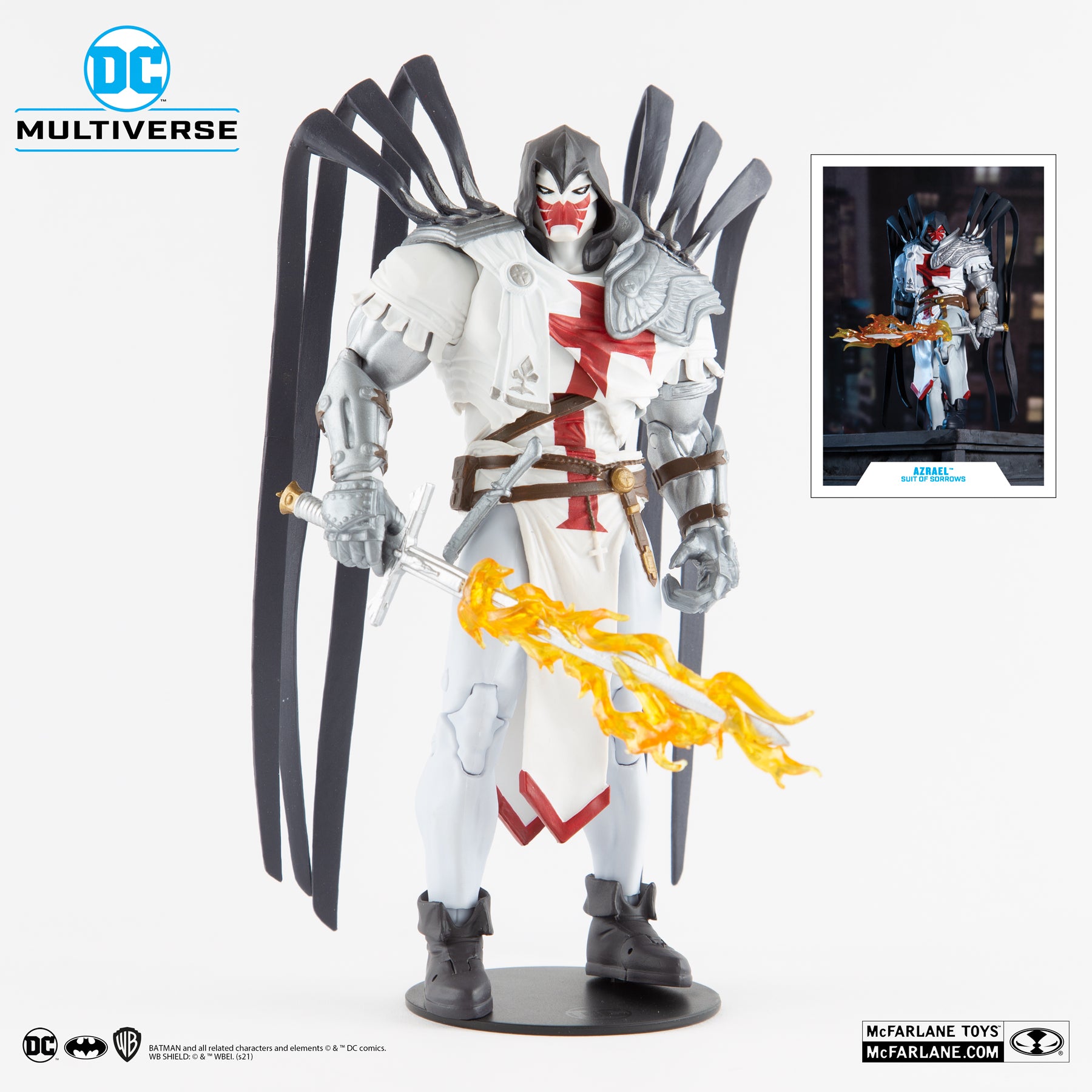 McFarlane Toys DC Multiverse AZRAEL SUIT OF SORROWS