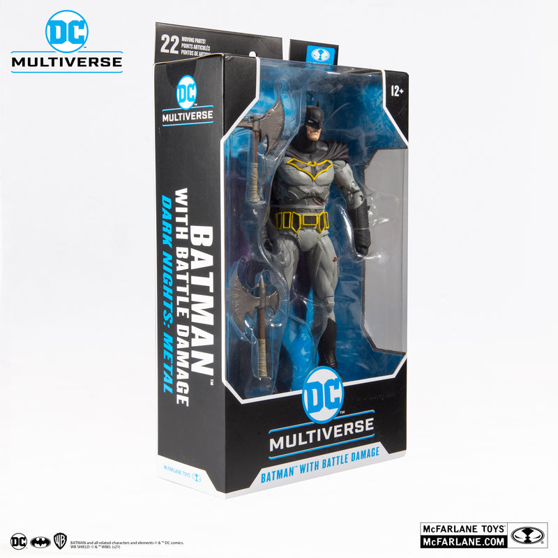Mcfarlane Toys DARK KNIGHTS: METAL BATMAN WITH BATTLE DAMAGE