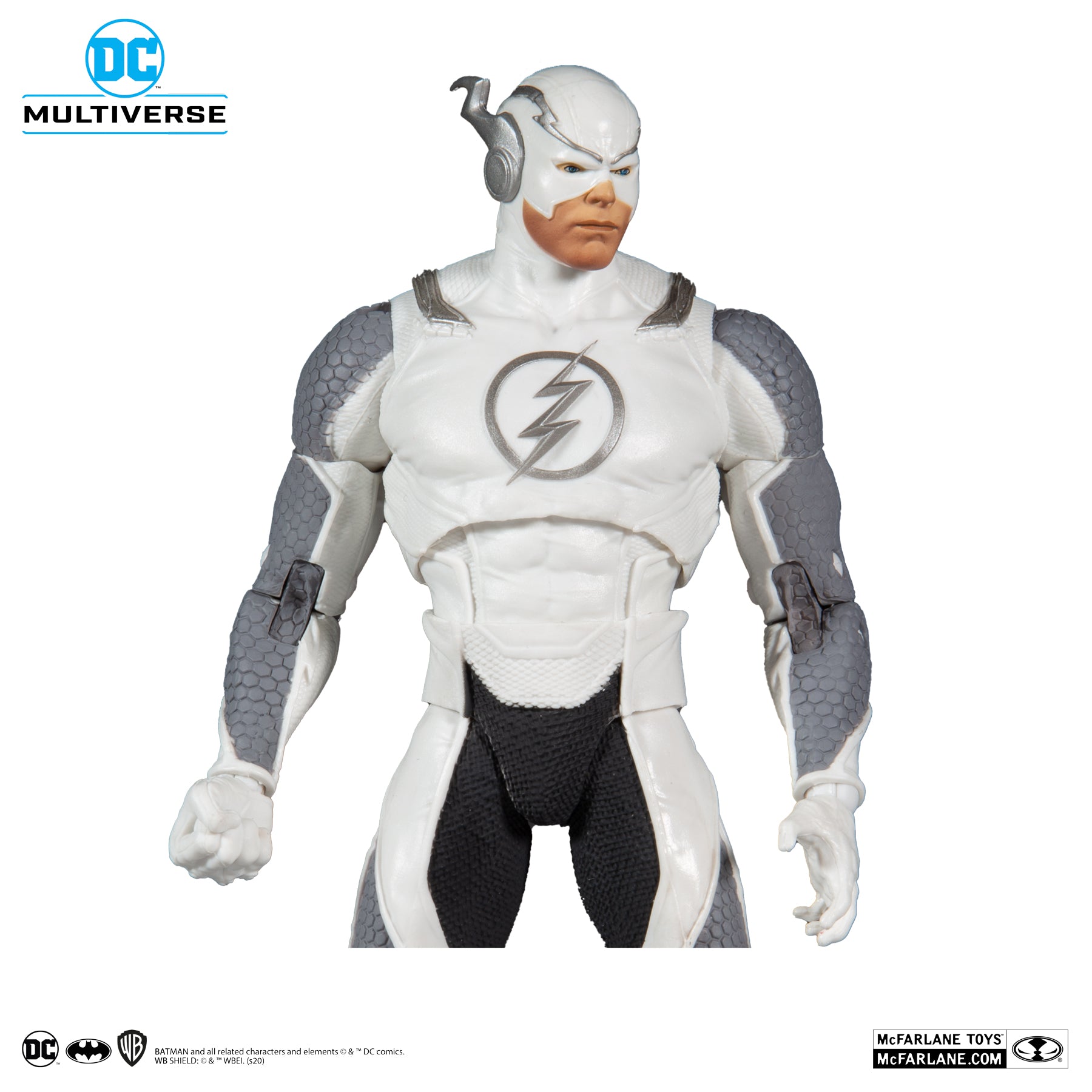 McFarlane Toys DC Multiverse Injustice Flash Hot Pursuit White Ver. Figure