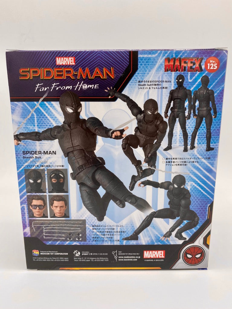Spider-Man: Far from home MAFEX No.125 Spider-Man Stealth Suit