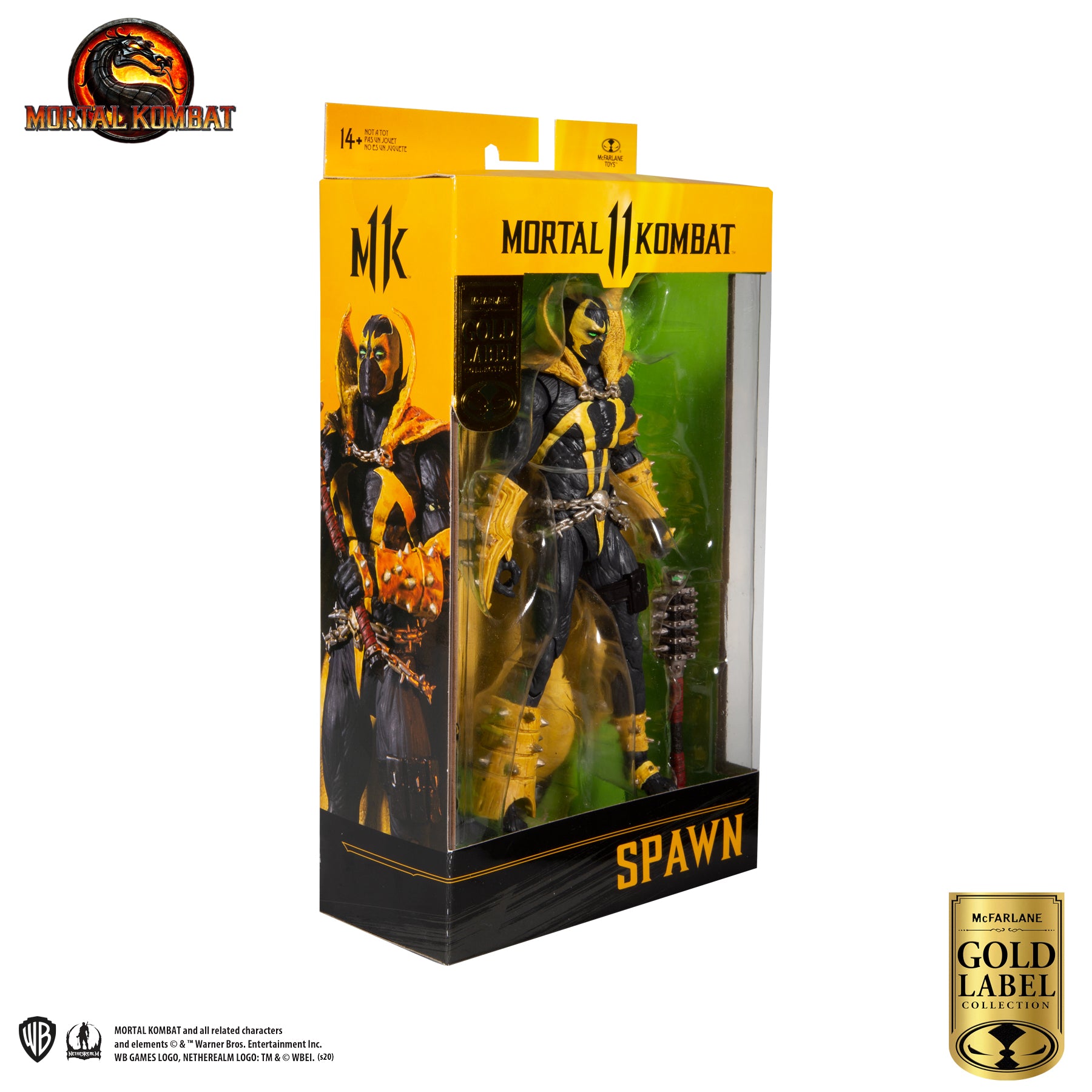 McFarlane Gold Label Mortal Kombat Spawn 7″ Curse of Apocalypse