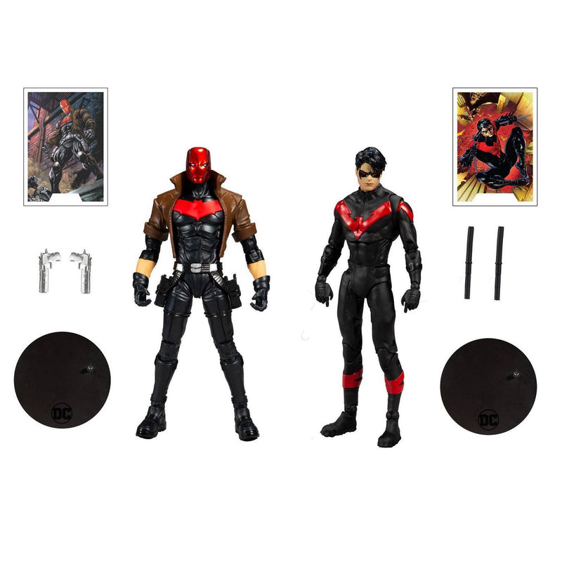 McFarlane DC MULTIVERSE FIGURE Multipack - Nightwing vs. Red Hood