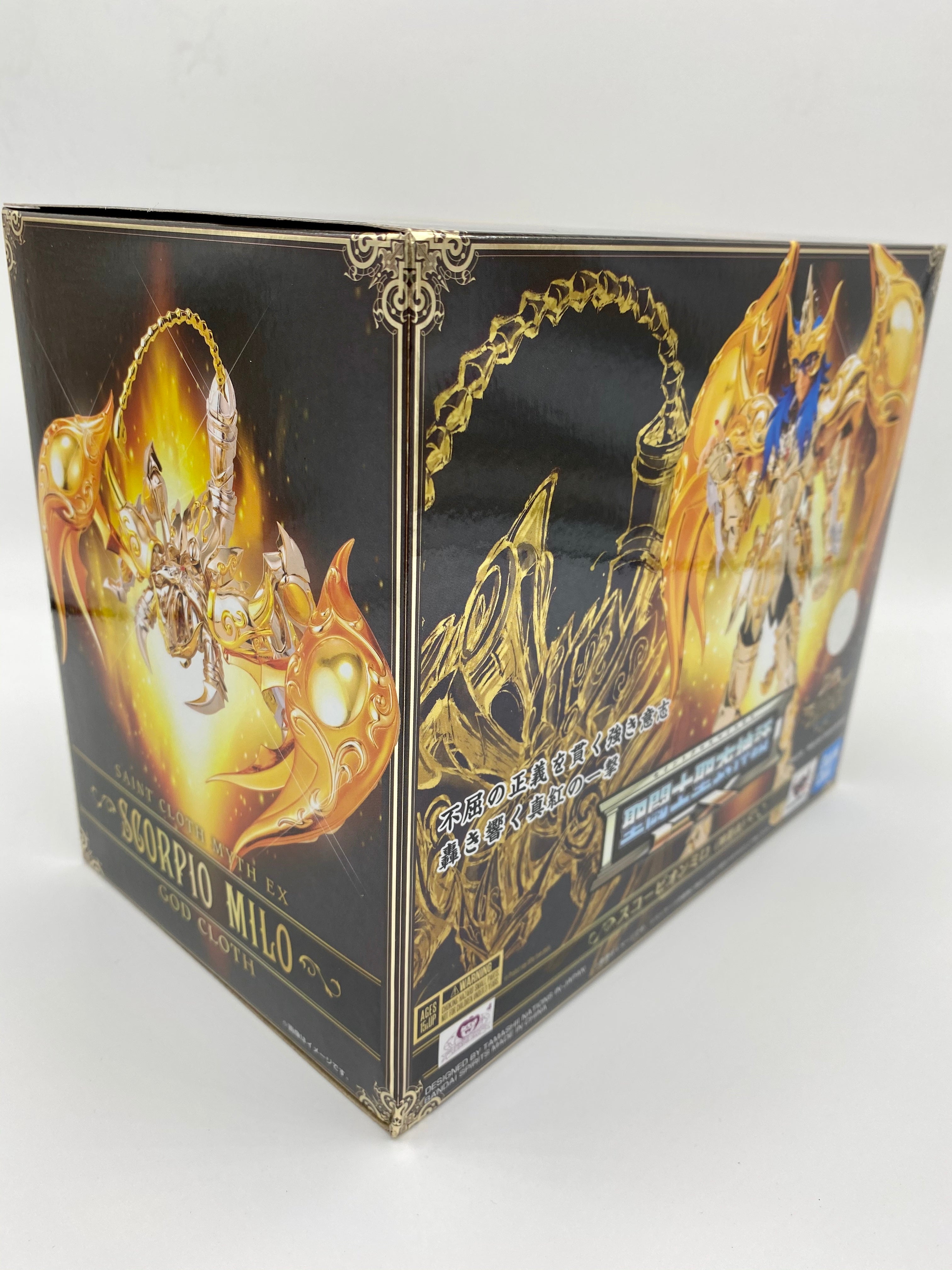 Bandai Saint Seiya Myth Cloth EX Scorpio Milo – Action Figure (Used, Complete)