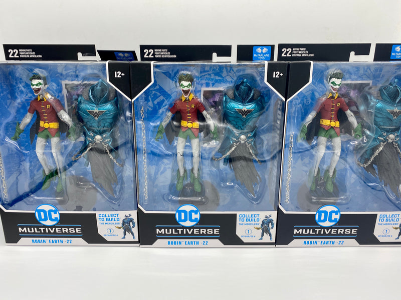 McFarlane Toys DC Multiverse Robin Earth - 22 with Build-A Parts for 'The Merciless' Figure