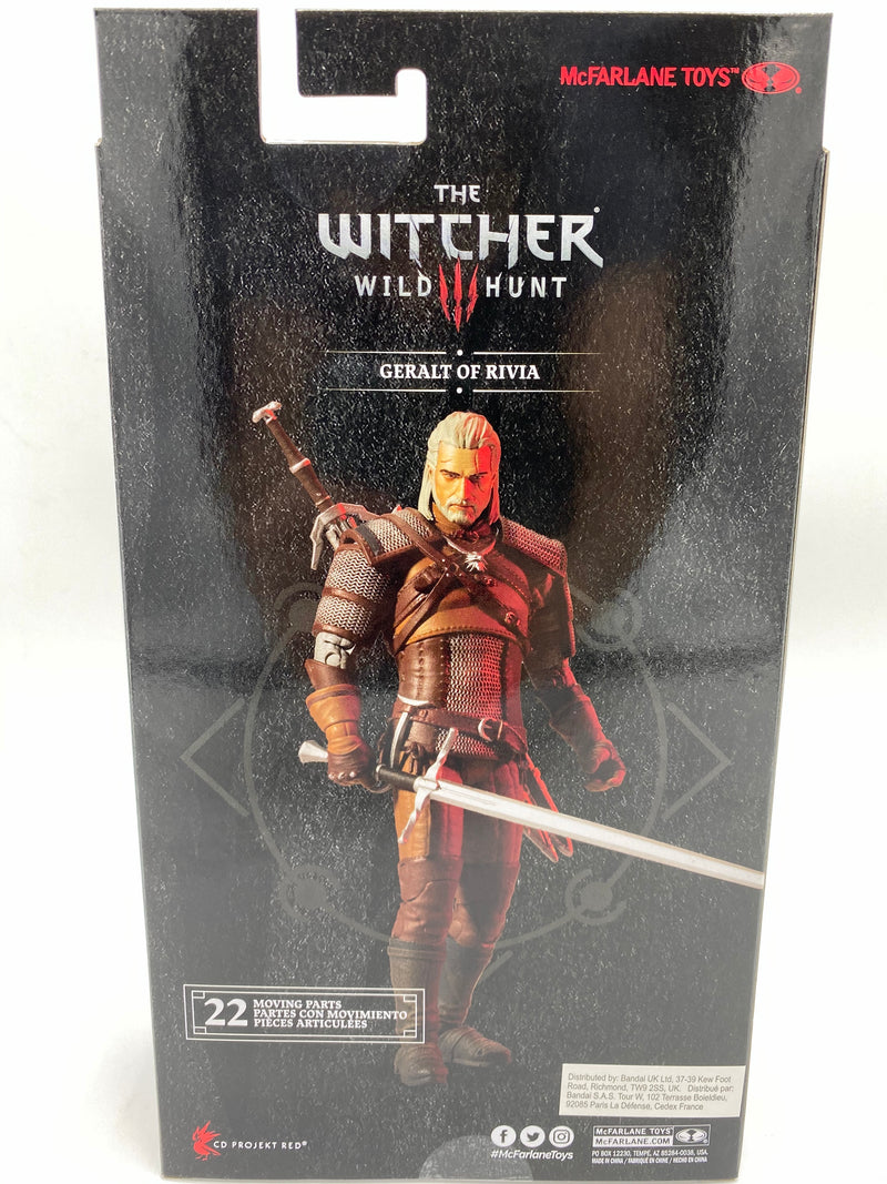 McFarlane THE WITCHER - GERALT OF RIVIA GOLD LABEL SERIES