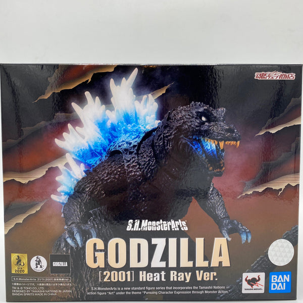 り*ー様 SHモンスターアーツゴジラ 2001 Heat Ray Ver. S.H.MonsterArts Godzilla (2001) Heat Ray Ver. Figure Premium