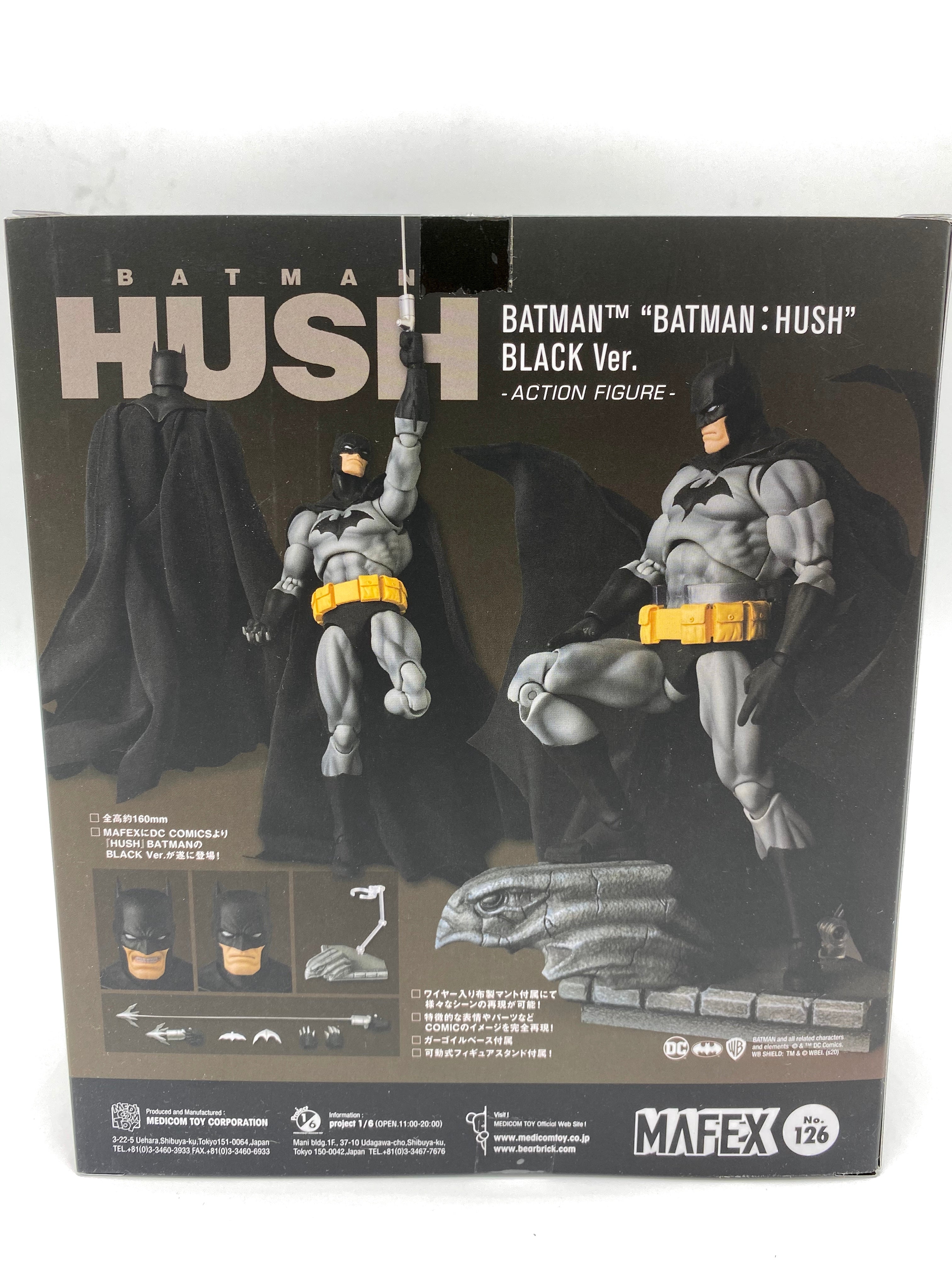 Batman MAFEX No.126 BATMAN "HUSH" BLACK VER.