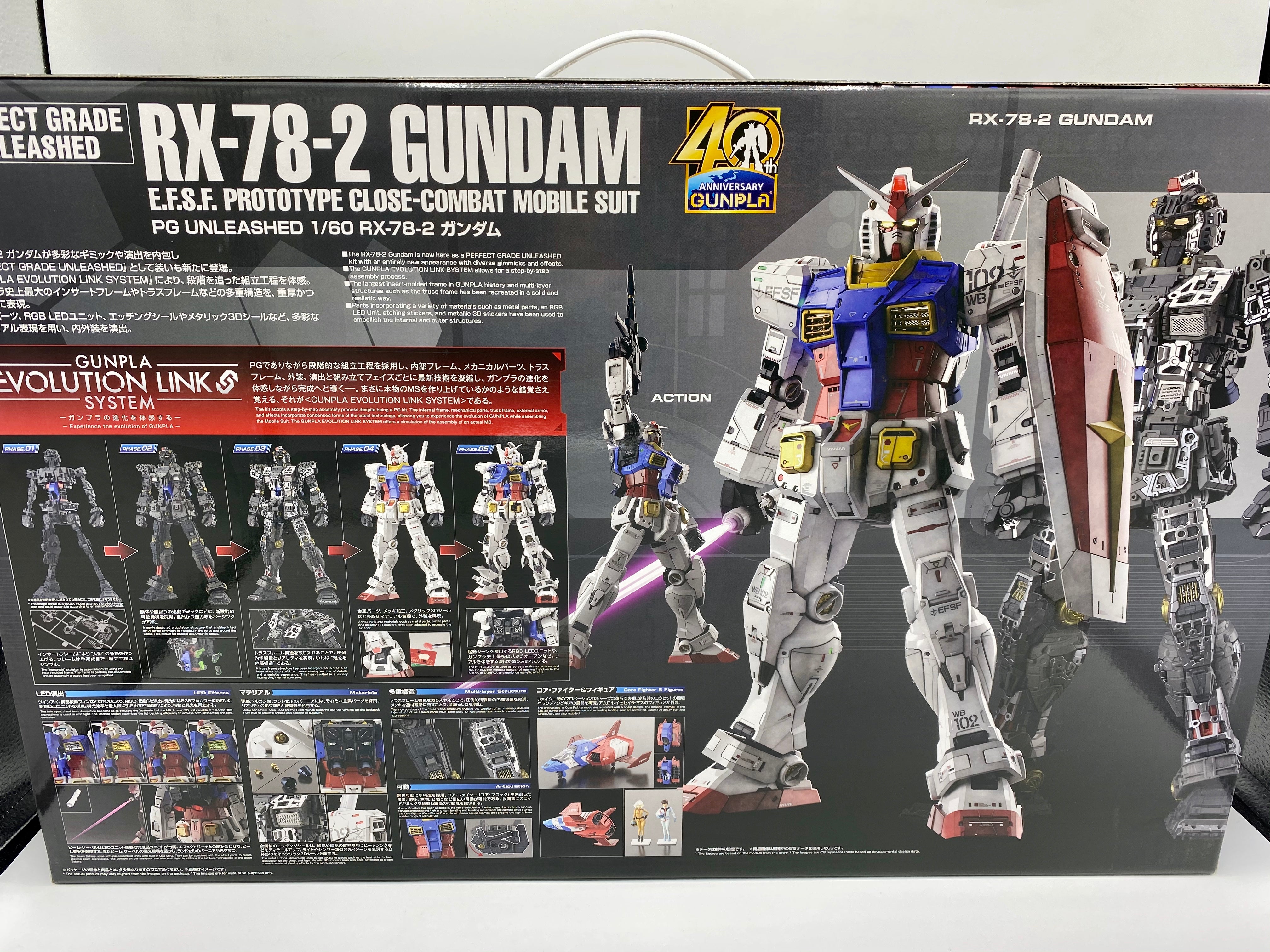 PG GUNDAM RX-78-2 UNLEASHED 1/60