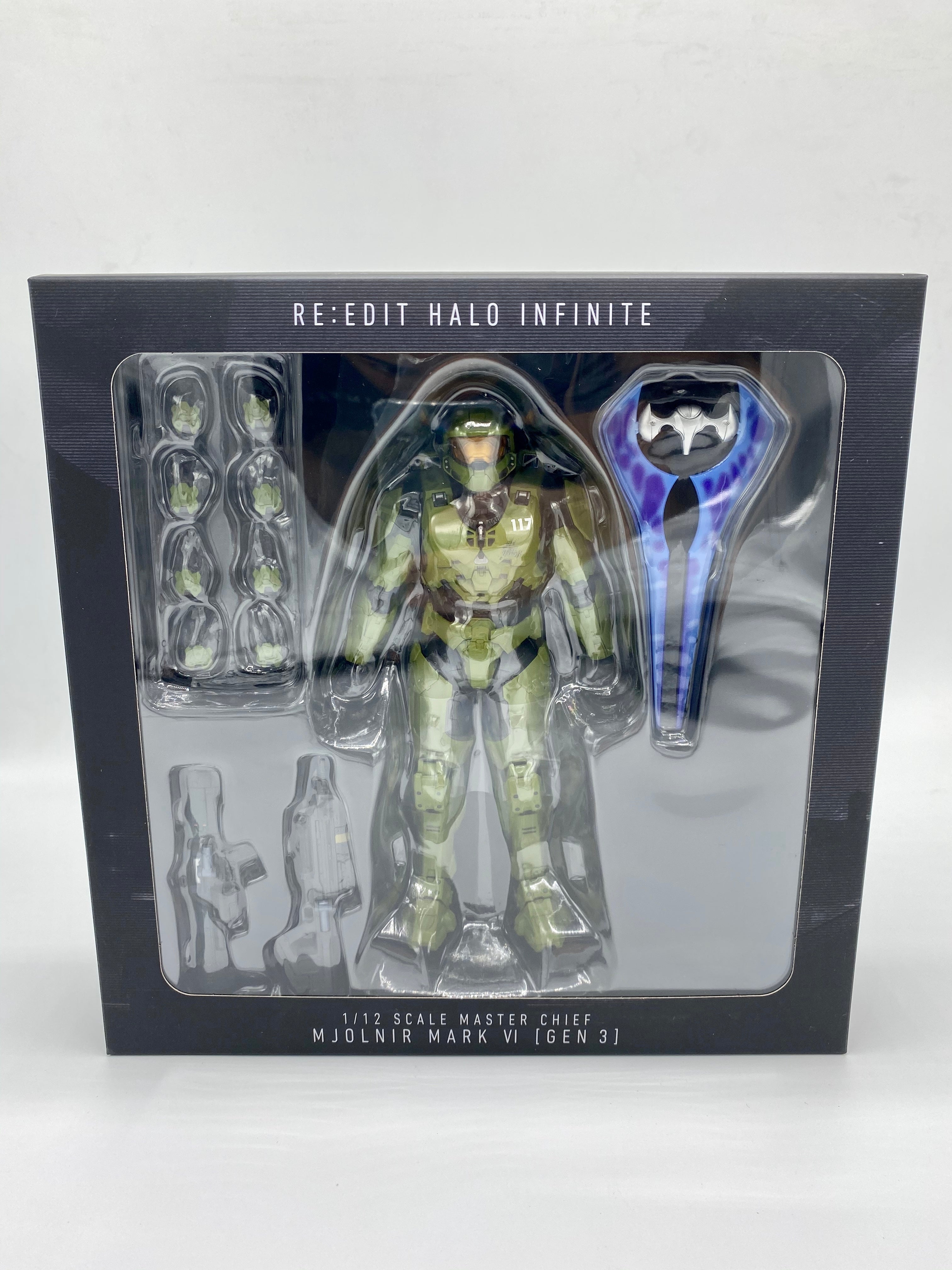 1000toys RE:EDIT HALO INFINITE 1/12 ACTION FIGURE MASTER CHIEF MJOLNIR MARK Ⅵ GEN 3