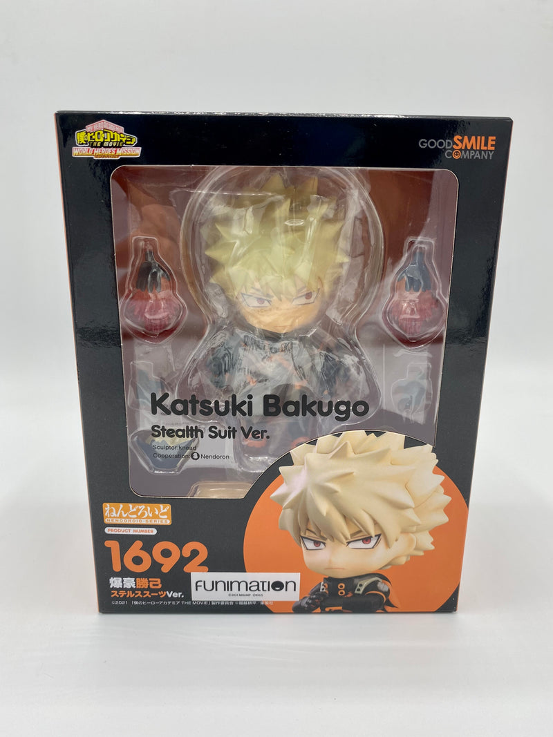 My Hero Academia The Movie: World Heroes Nendoroid Katsuki Bakugo: Stealth Suit Ver